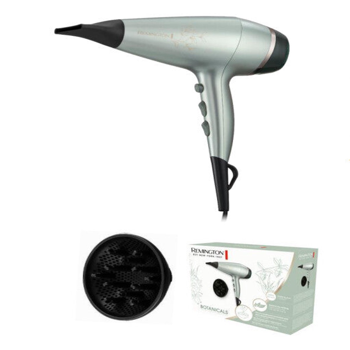 Remington AC5860 hrtrrer 2300 W Sort, Slv