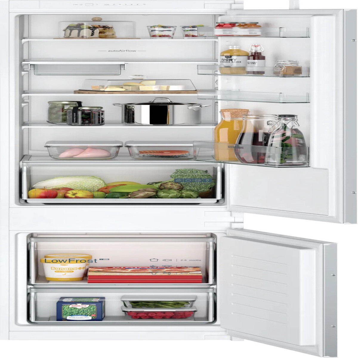 Siemens iQ100 KI87V5SE0 kle-/fryseskab Indbygget 270 L