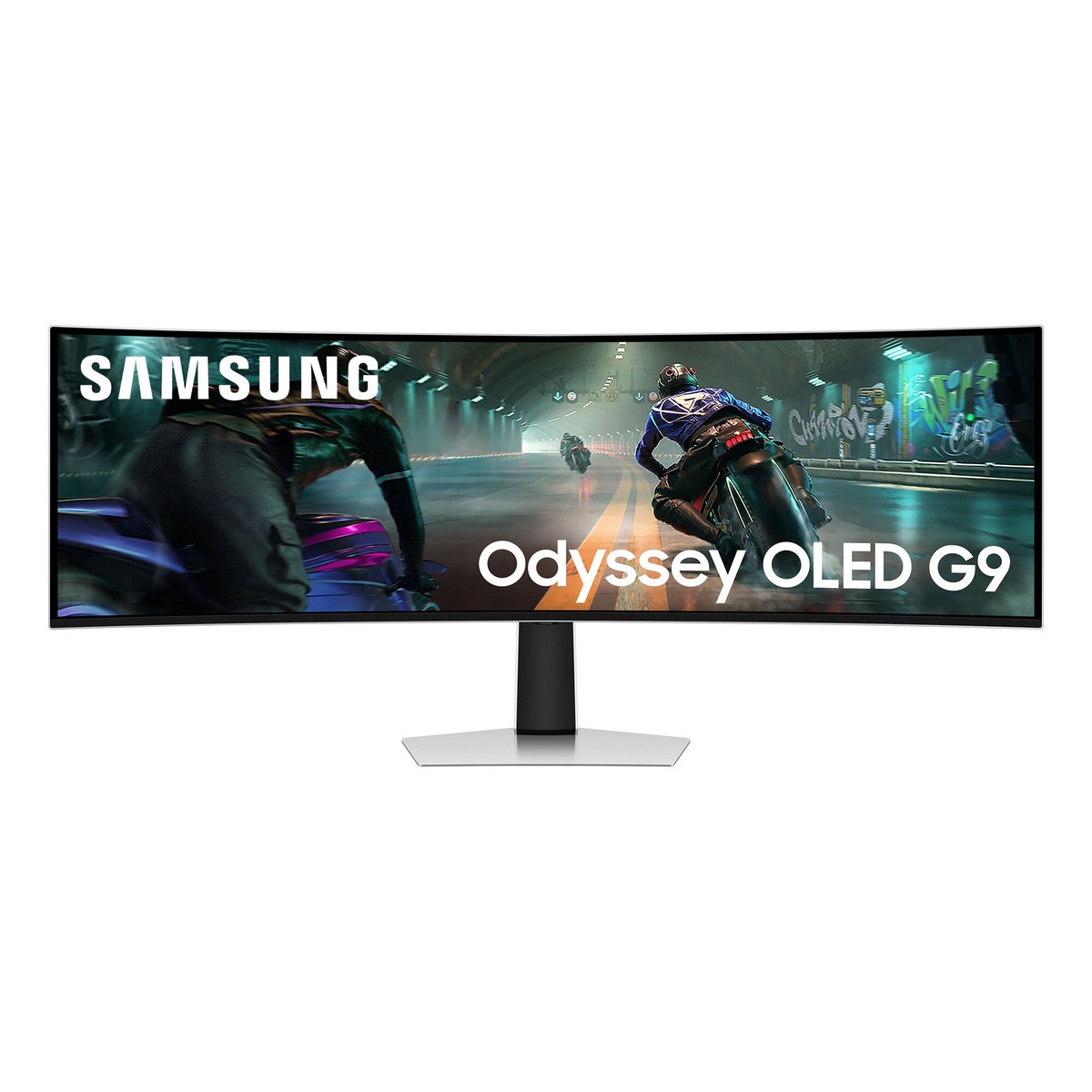 Samsung S49DG910SU computerskrm 124,5 cm (49") 5120 x 1440 pixel Dual QHD OLED Slv