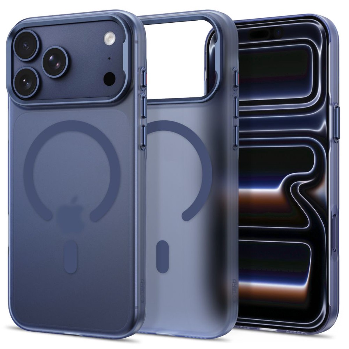 Tech Protect Magzero Magsafe Iphone 17 Pro Max / 18 Pro Max Mat Dyb Bl