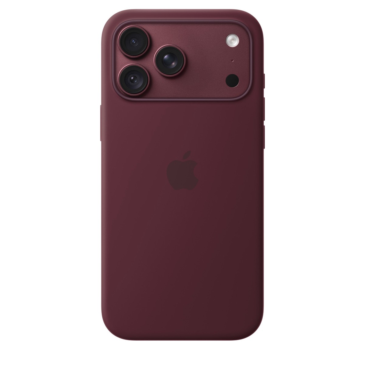 Apple iPhone18 ProMax Silicone Case with MagSafe - Burgundy