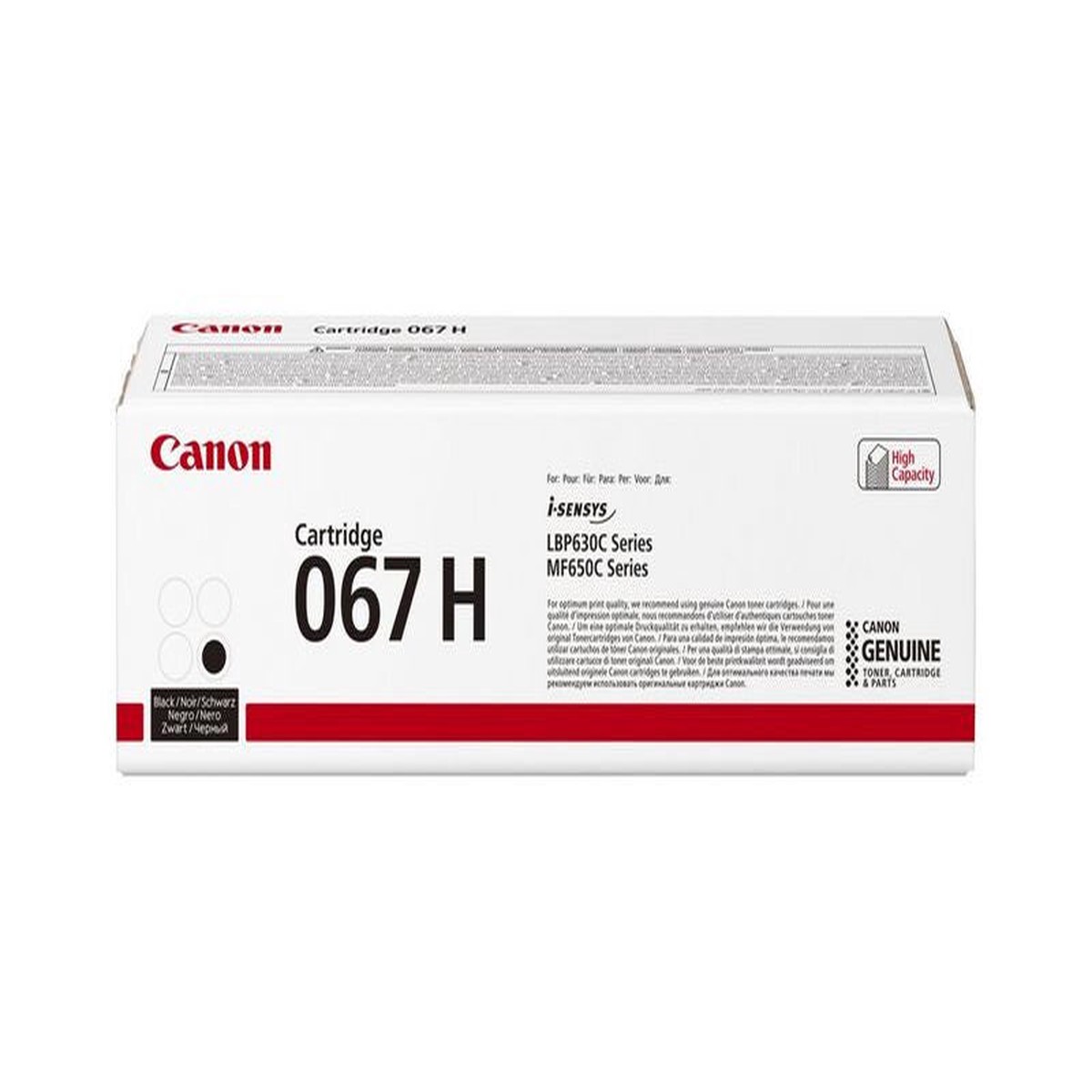 Canon 067H tonerpatron 1 stk Original Sort