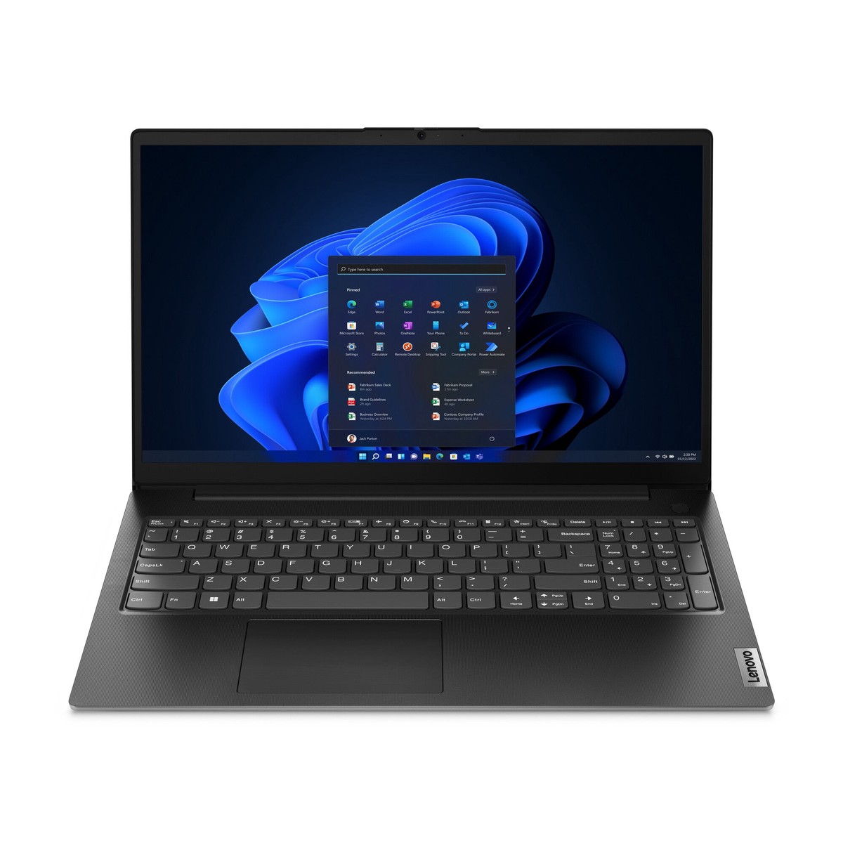 Lenovo V15 G4 AMN AMD Ryzen 3 7320U Laptop 39.6 cm (15.6") Full HD 16 GB LPDDR5-SDRAM 512 GB SSD Wi-Fi 6 (802.11ax) Black English