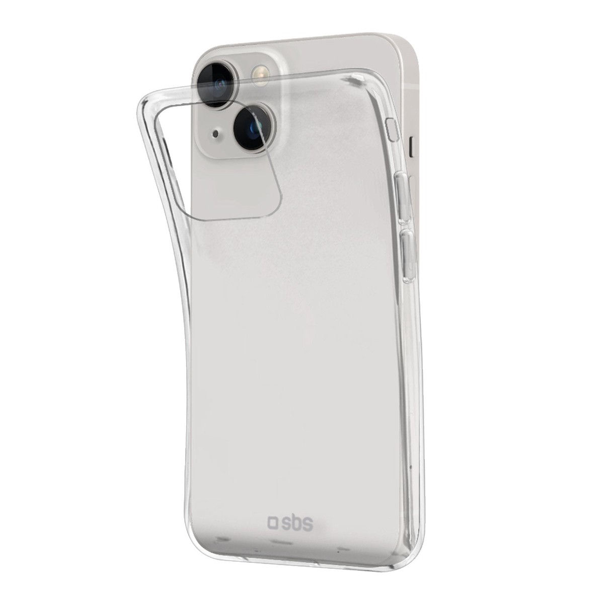 SBS Skinny cover til iPhone 15. Gennemsigtig