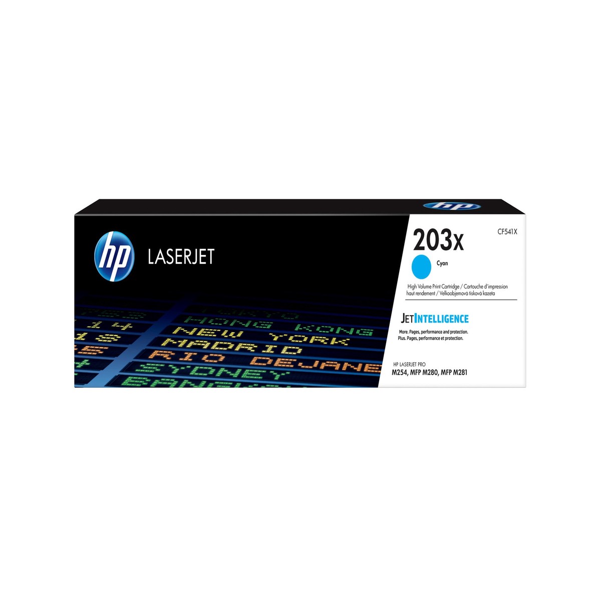 HP 203X Cyan 2500 sider Toner CF541X