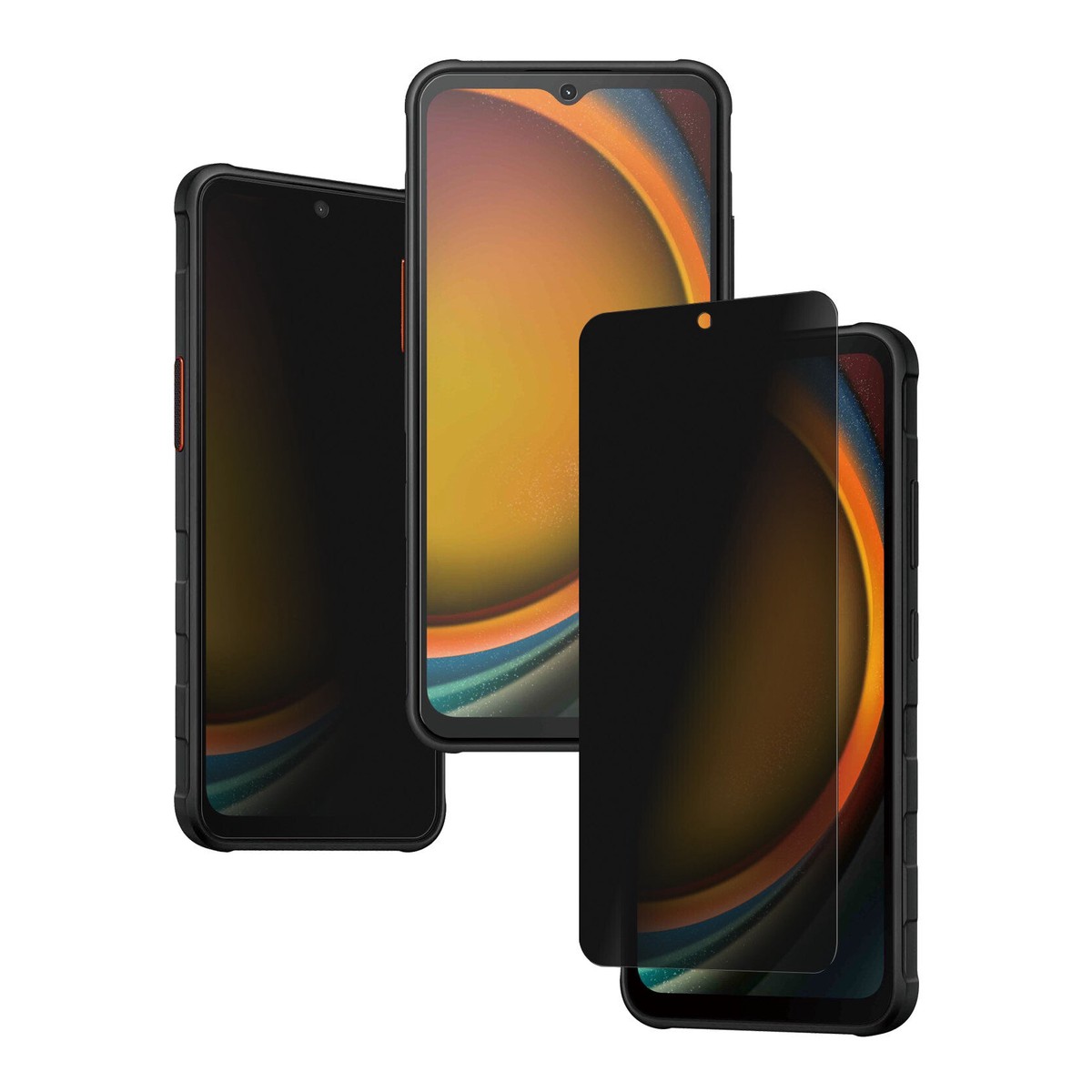 PanzerGlass  2-Way Privacy Skrmbeskyttelse Samsung Galaxy Xcover7 Pro | Xcover7 | Xcover6 Pro | Ultra-Wide Fit