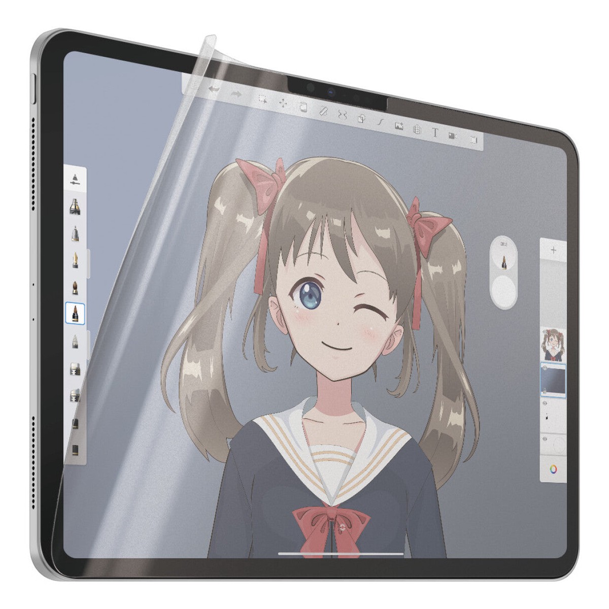 PanzerGlass  GraphicPaper Skrmbeskyttelse iPad Pro 11'' (2024-2025) | Ultra-Wide Fit