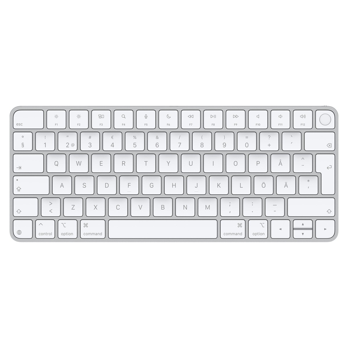 Apple Magic Keyboard with Touch ID for Mac models with silicon (USB-C) – Swedish