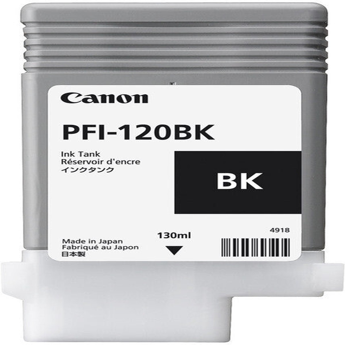 Canon PFI-120BK blkpatron 1 stk Original Sort