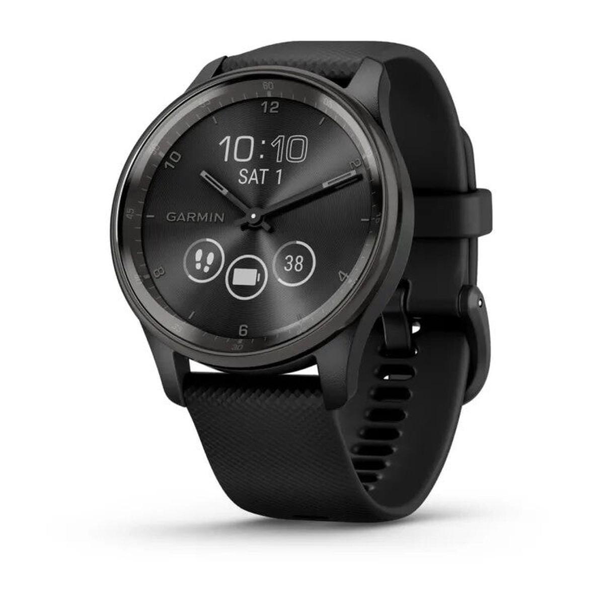 Garmin vivomove Trend LCD 40 mm Hybrid 254 x 346 pixel Berringsskrm Sort GPS (satellit)
