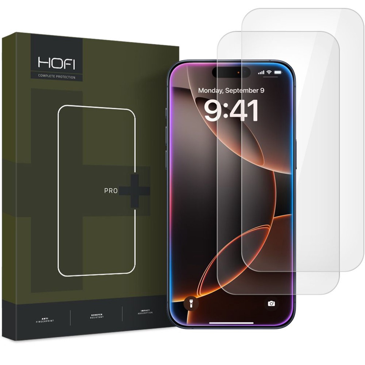 Hrdet Glas Hofi Glass Pro+ 2 Pack Iphone 16 Pro Max / 17 Pro Max Clear