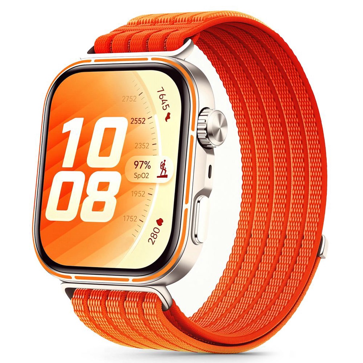 Tech Protect Nylon Sport Huawei Watch Fit 3 / 4 / 4 Pro / 5 / 5 Pro Orange