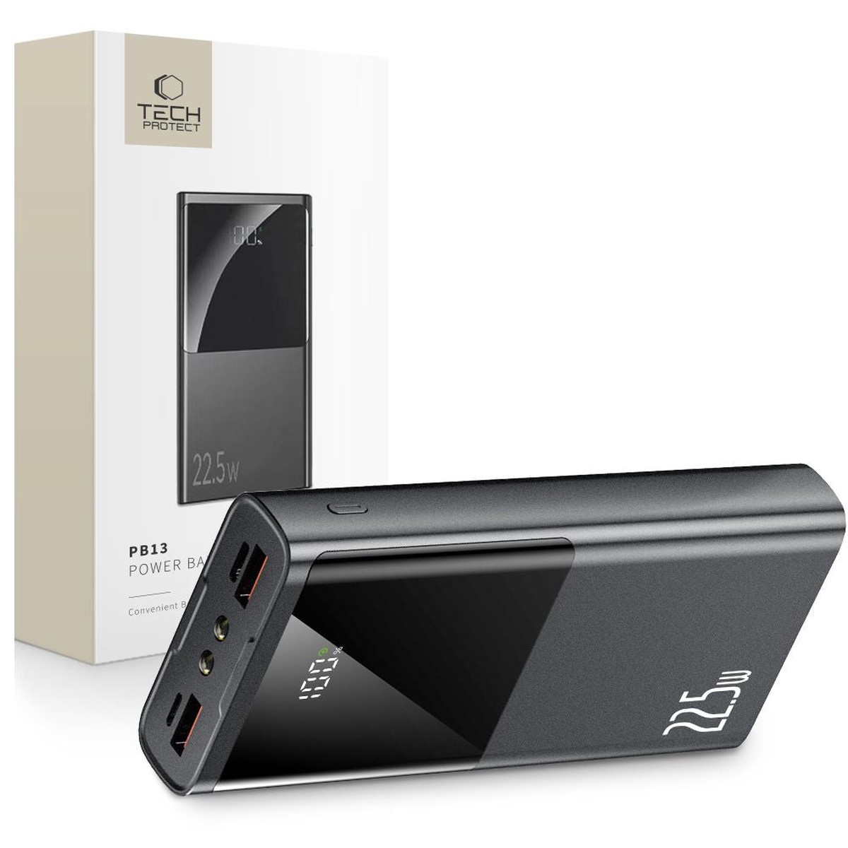 Tech Protect Pb13 22.5 W Powerbank 20000 Mah Gr