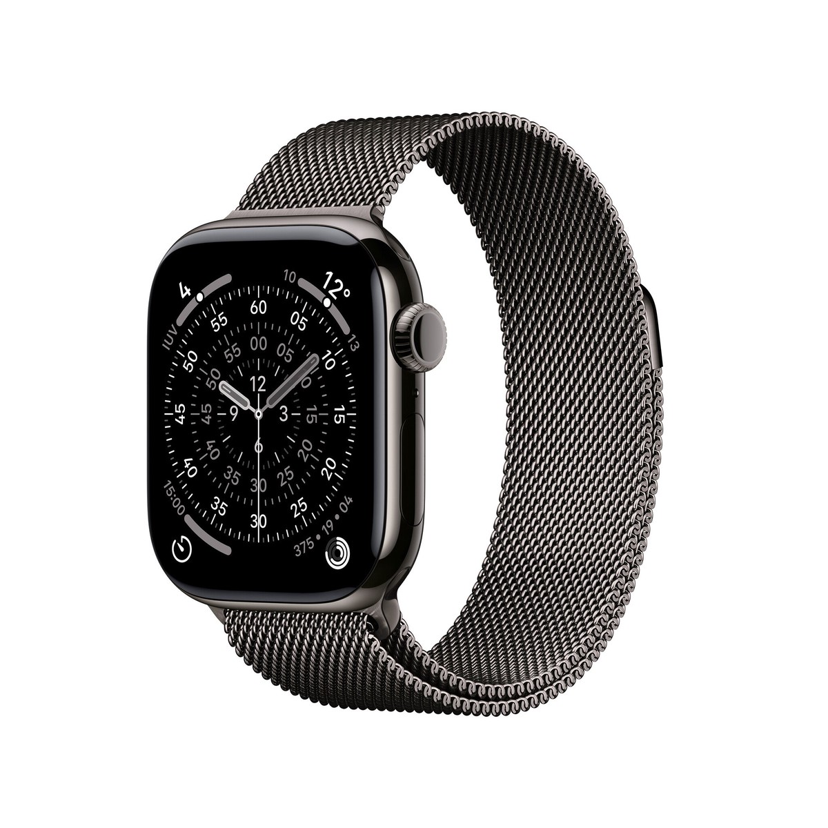 Apple Watch Series 11 OLED 42 mm Digital 374 x 446 pixel Berringsskrm 5G Titanium Wi-Fi GPS (satellit)