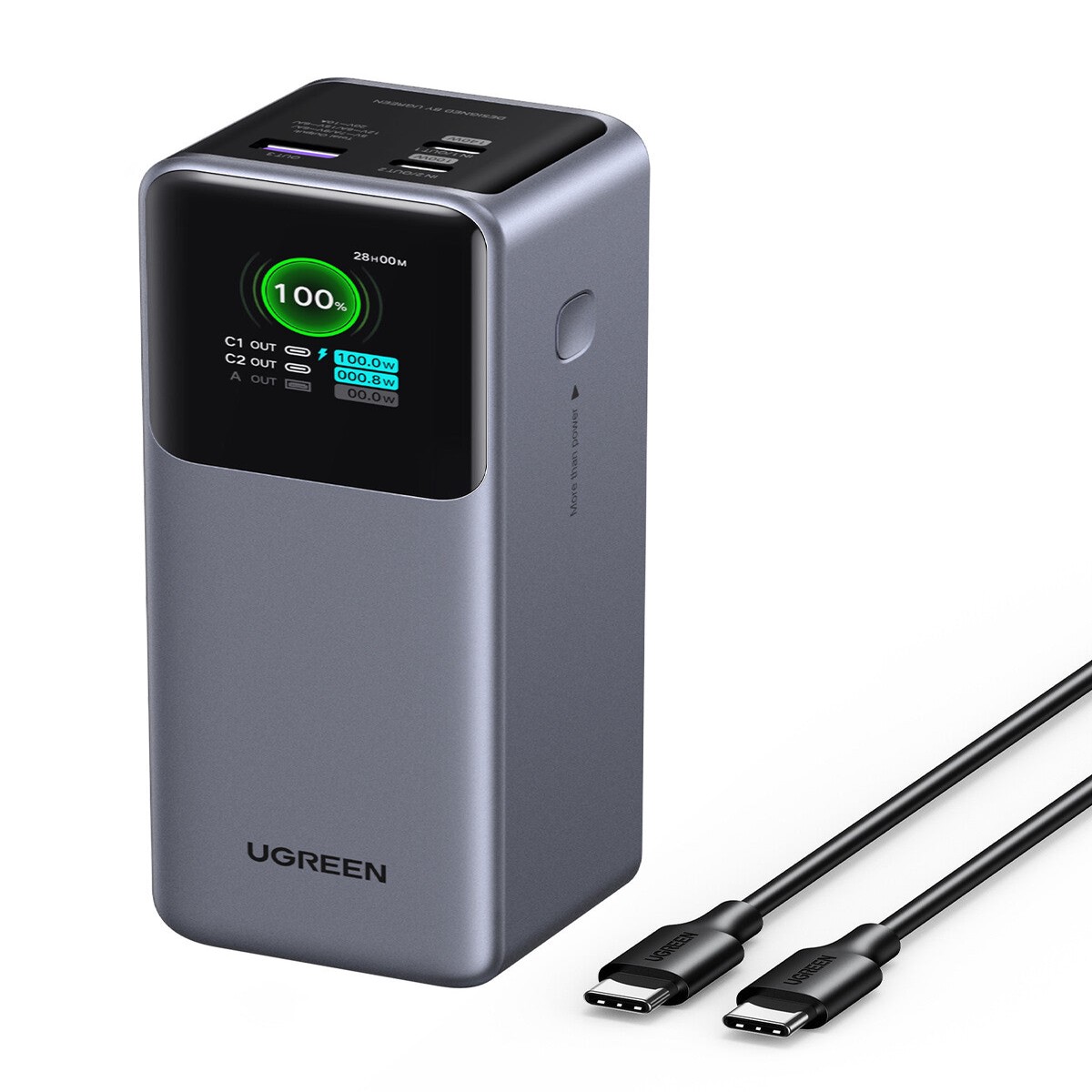 Ugreen 25000mAh 200W Fast Charging Powerbank Gr