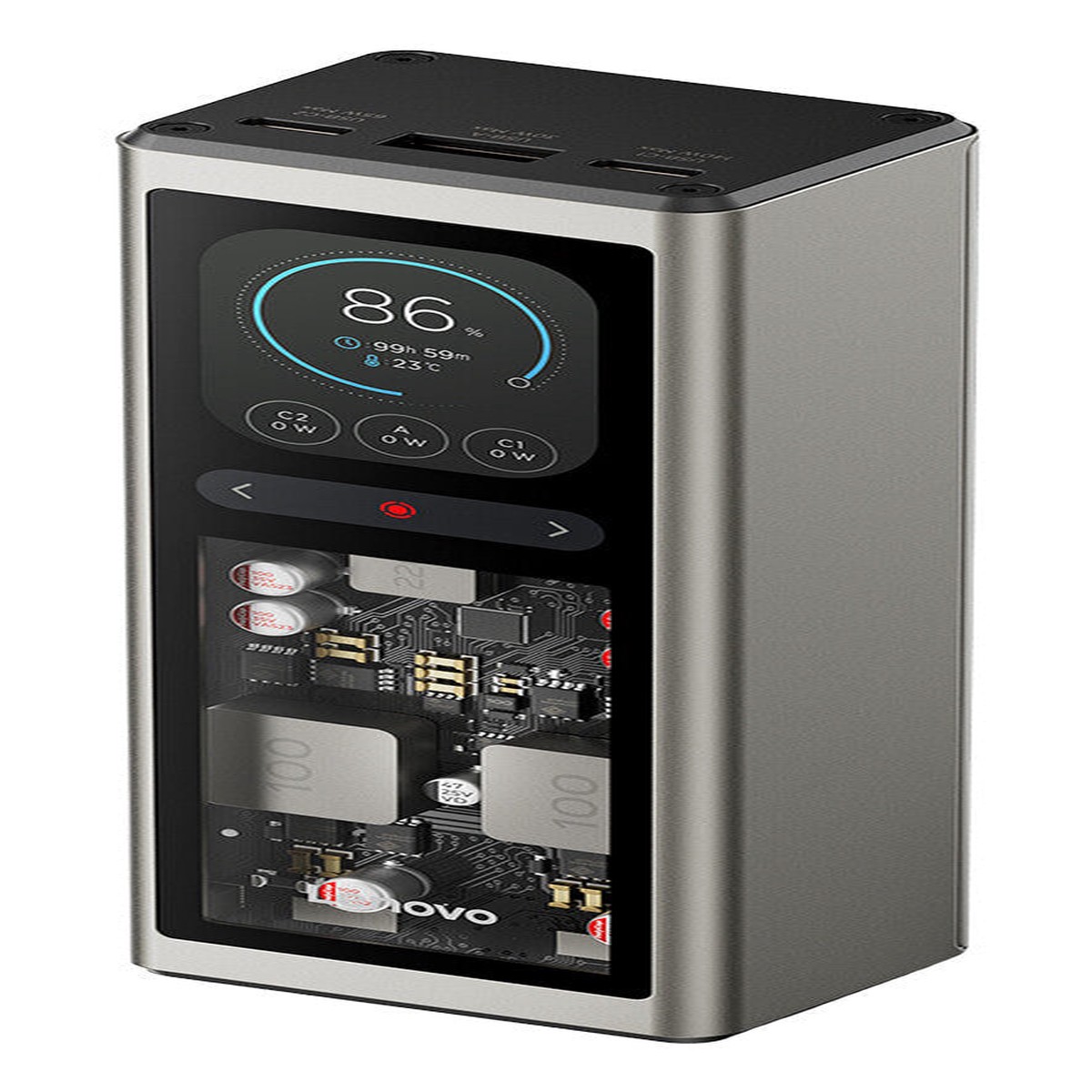 Lenovo G0A3140WWW powerbank Lithium-Ion (Li-Ion) 20000 mAh Guld, Gr