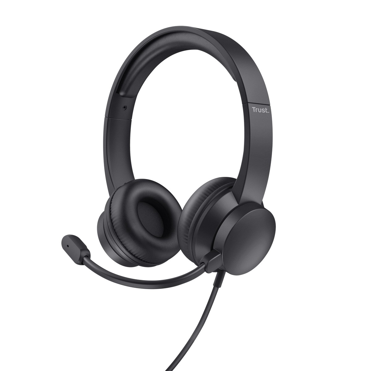 Trust Ayda Headset Ledningsfrt Opkald/musik Sort