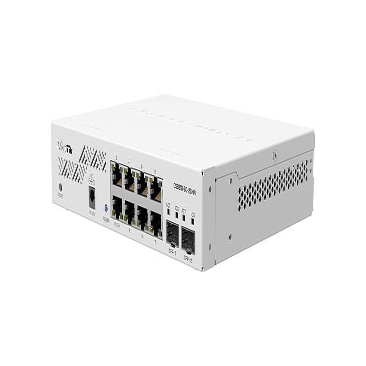 Mikrotik CSS610-8G-2S+IN netvrksswitch Gigabit Ethernet (10/100/1000) Strm over Ethernet (PoE) Hvid