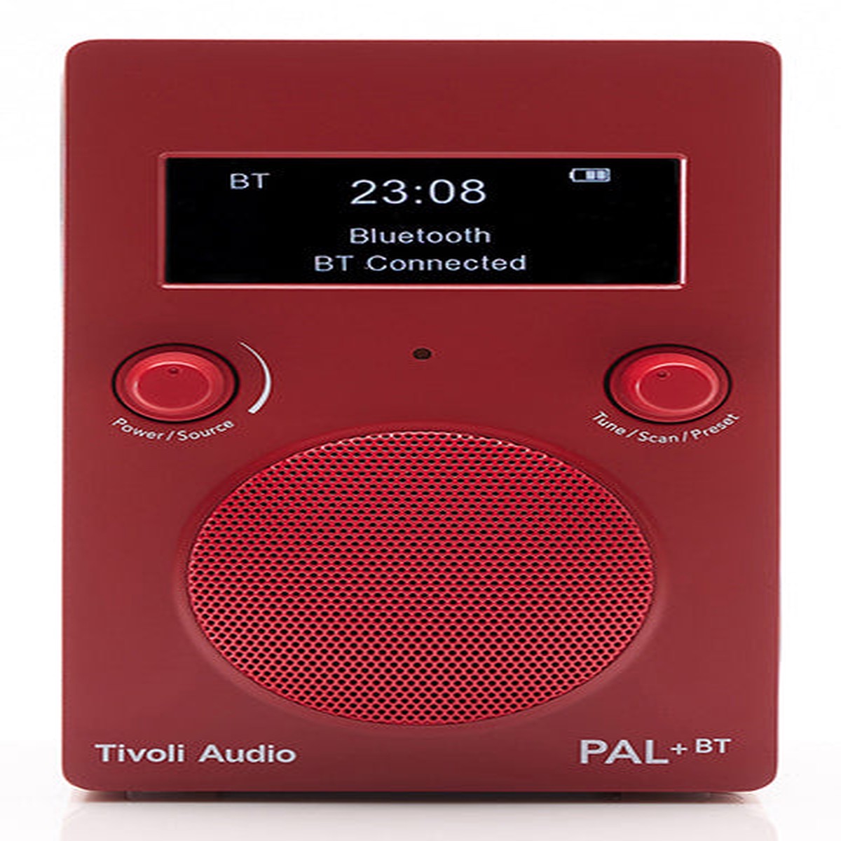 Tivoli Audio Classic PAL+BT radio red