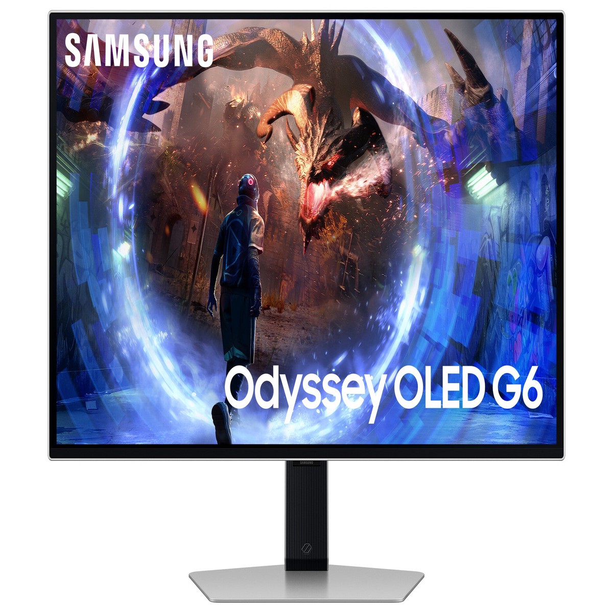 Samsung G60SD computerskrm 68,6 cm (27″) 2560 x 1440 pixel Quad HD OLED Slv