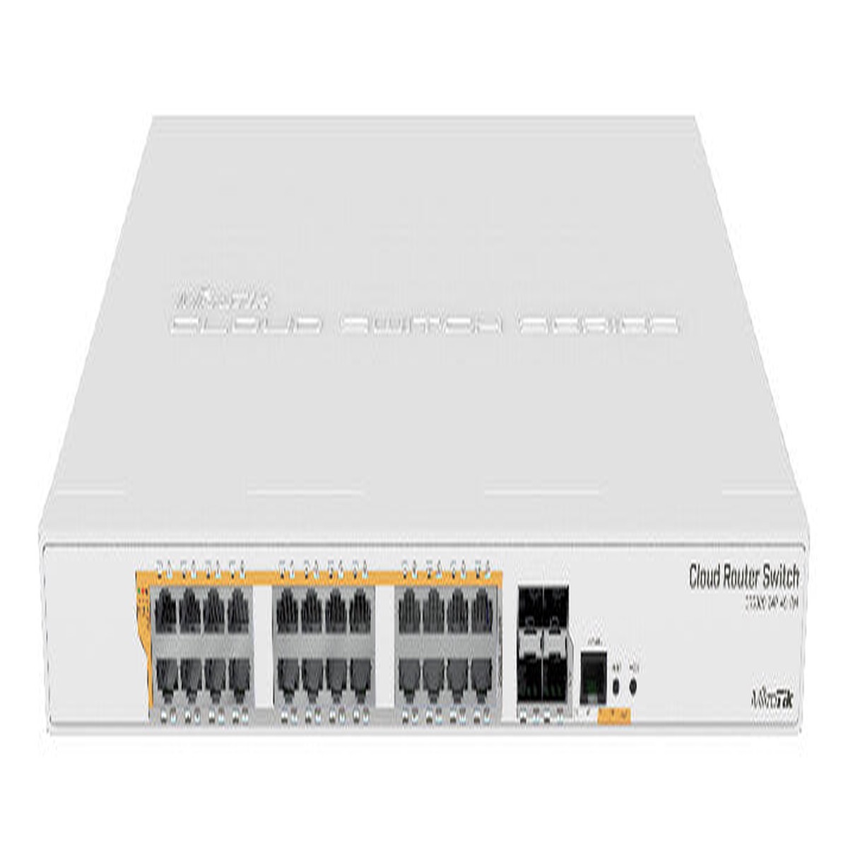 Mikrotik CRS328-24P-4S+RM netvrksswitch Administreret L2/L3 Gigabit Ethernet (10/100/1000) Strm over Ethernet (PoE) 1U Hvid