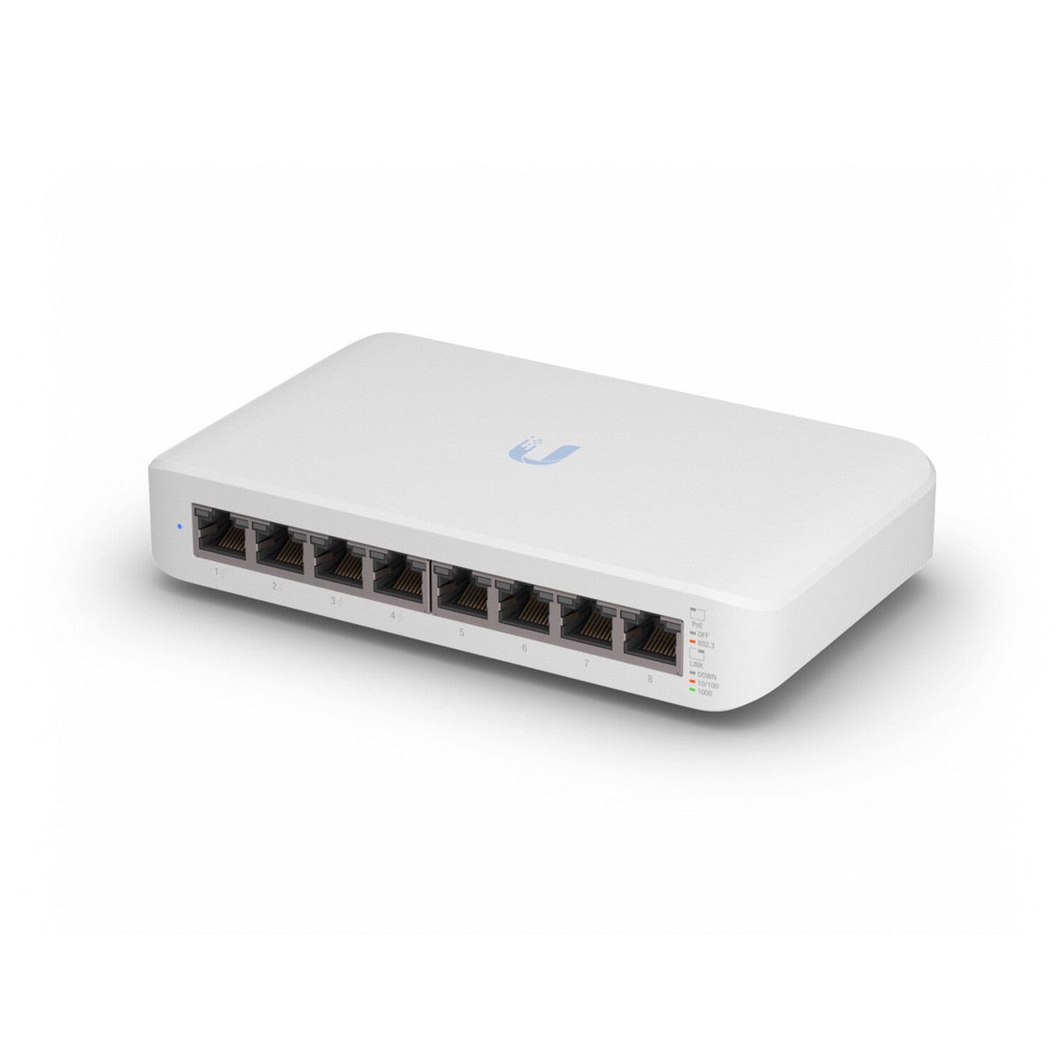Ubiquiti UniFi Switch Lite 8 PoE Administreret L2 Gigabit Ethernet (10/100/1000) Strm over Ethernet (PoE) Hvid