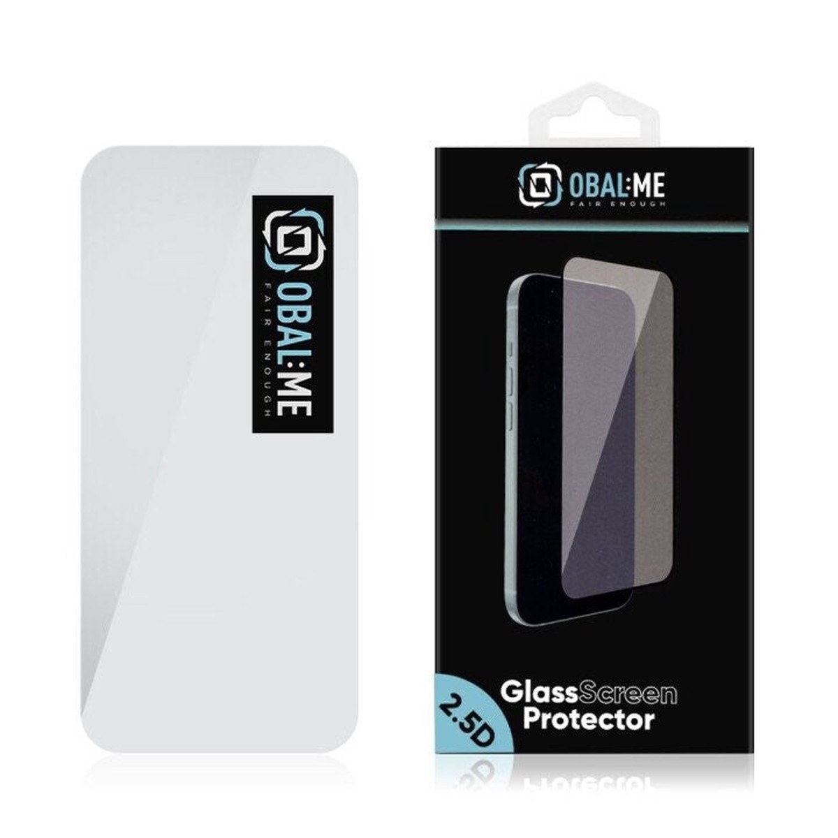 OBAL:ME 2.5D Glass Screen Protector for Apple iPhone 17 Pro Max Clear
