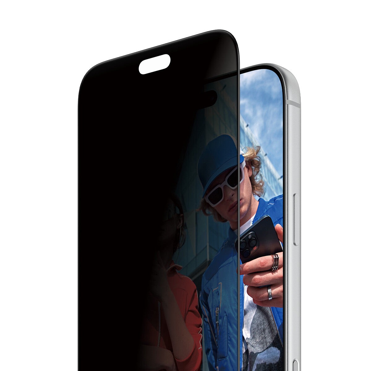 PanzerGlass  2-Way Privacy Skrmbeskyttelse iPhone 18 Pro Max | Ultra-Wide Fit m. FASTFIT IN-A-BOX
