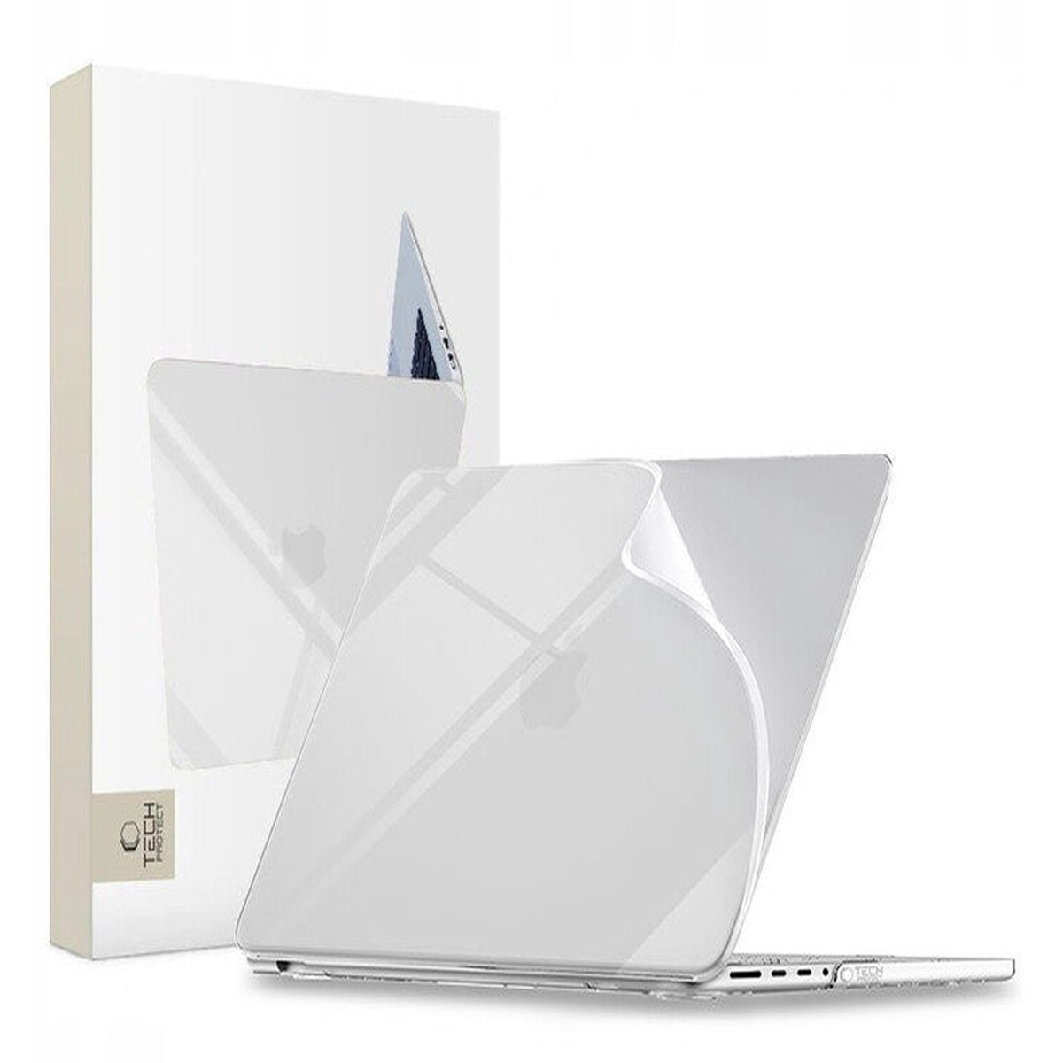 Tech-Protect 5906302323036 taske og etui til laptop 35,6 cm (14") Hylde etui Transparent