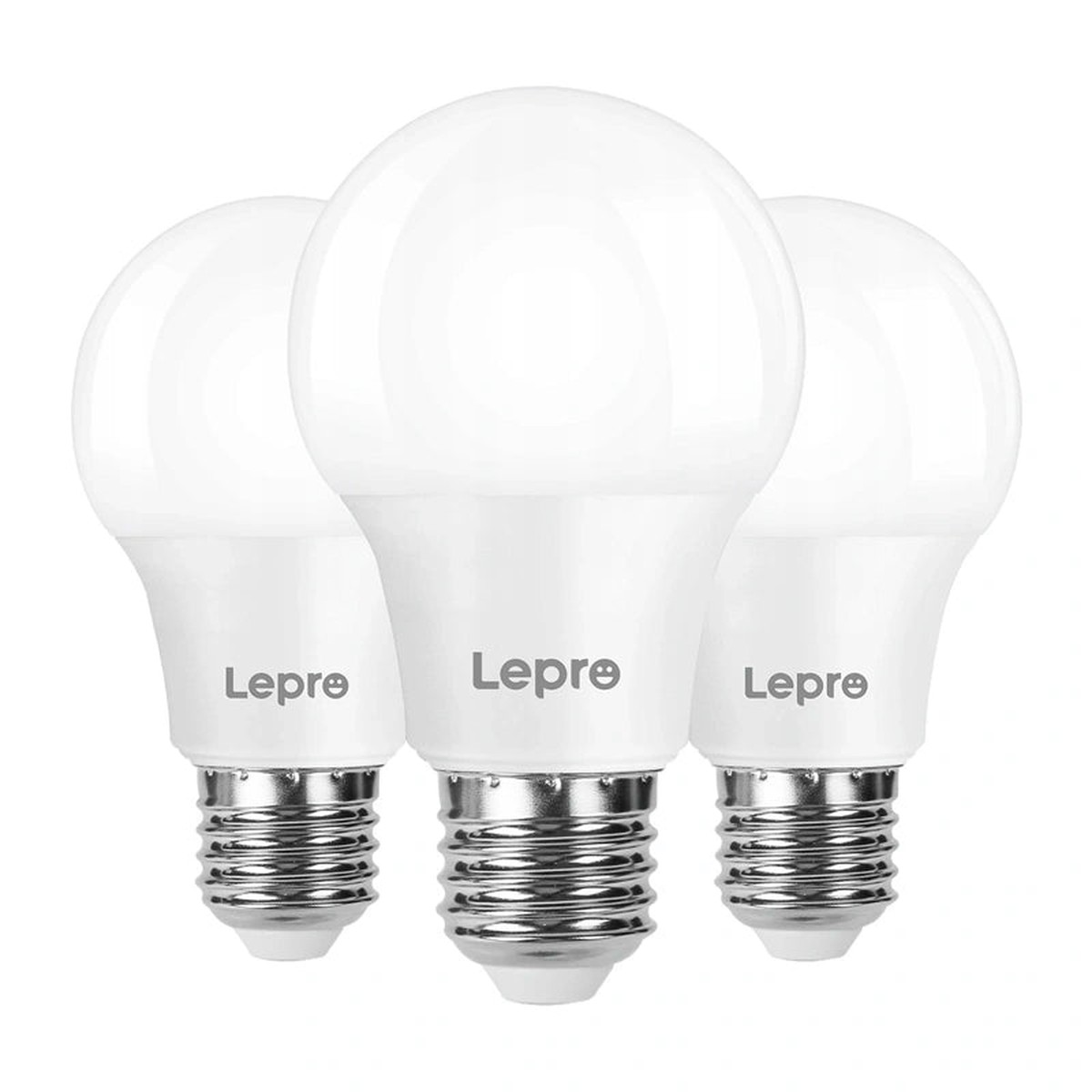 LEPRO 100089-WW-EU-3 LED-pre, E27, A60, 8,5W (60W), 806 lm, 2700K (varm hvid), 180, 3-pak