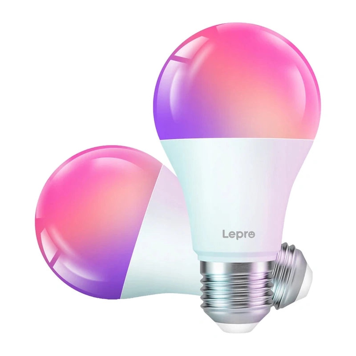 LEPRO B1-EU-2 Smart LED E27 Wi-Fi pre, 2-pak