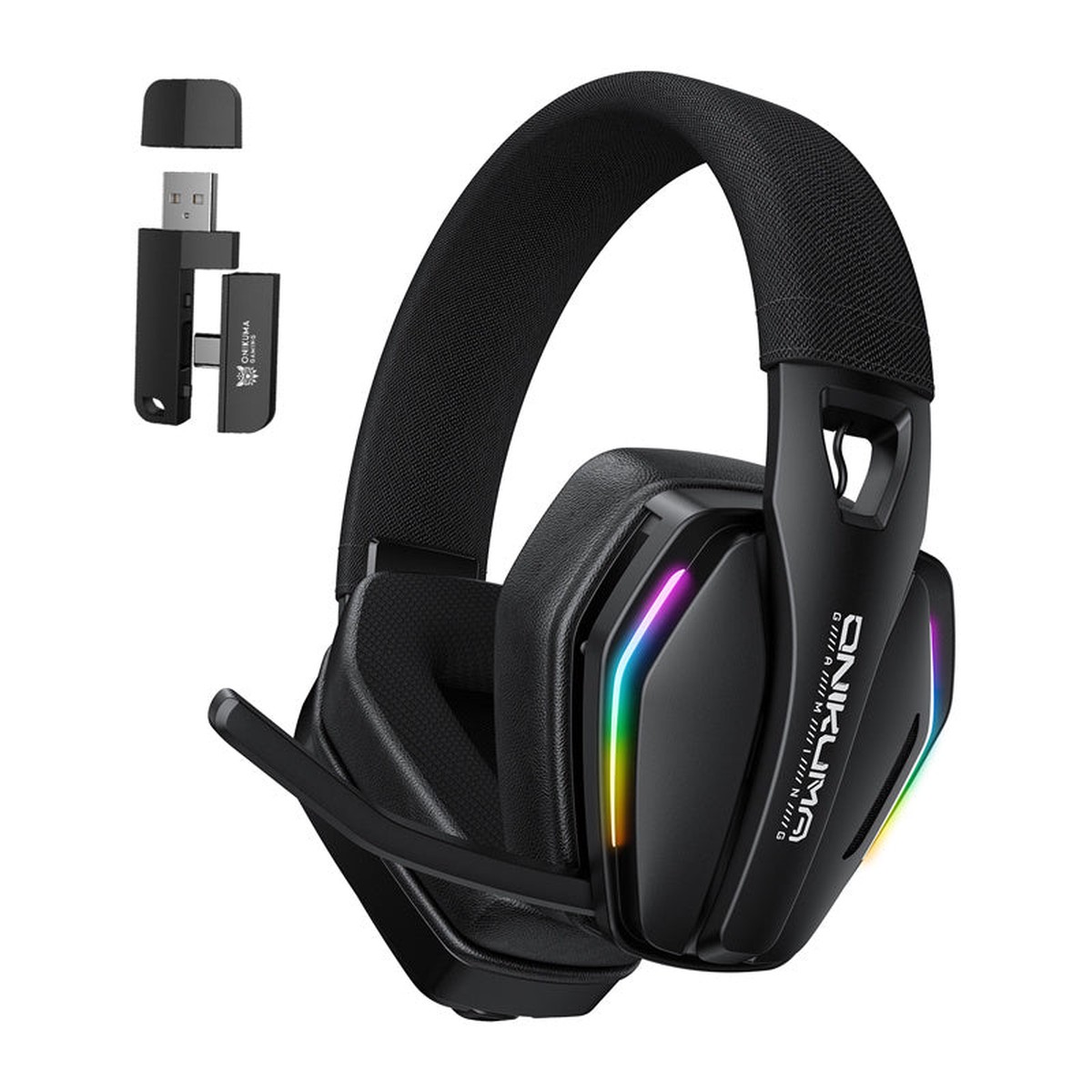 ONIKUMA GT826 gaming-hovedtelefoner (sorte)