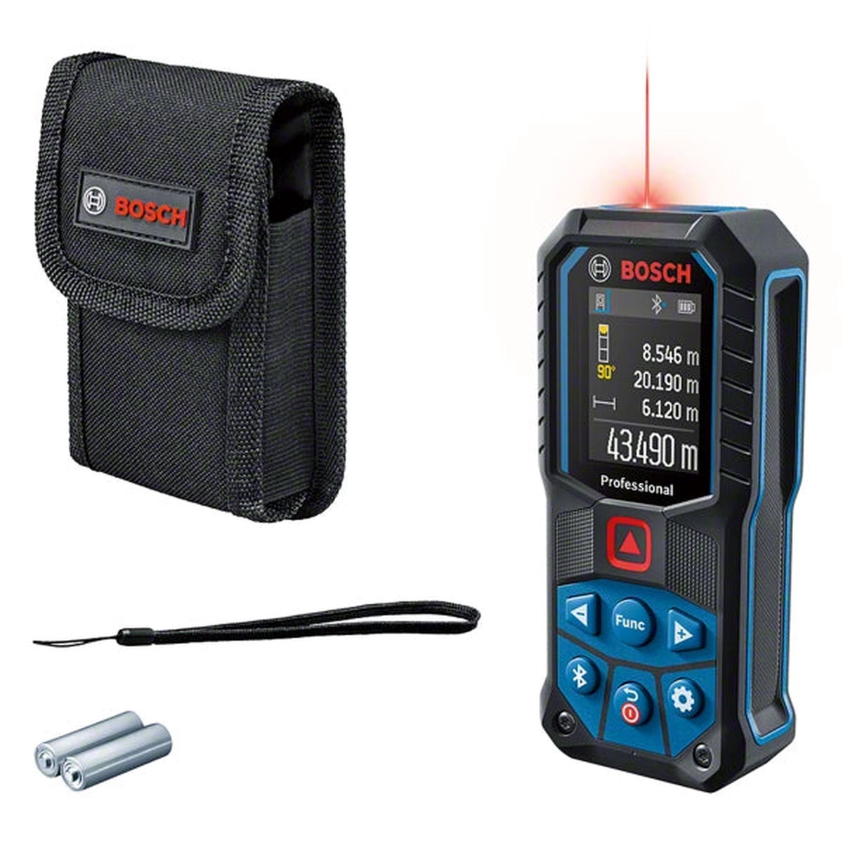 Bosch GLM 50-27 C PROFESSIONAL Laserafstandsmler Sort, Bl 50 m