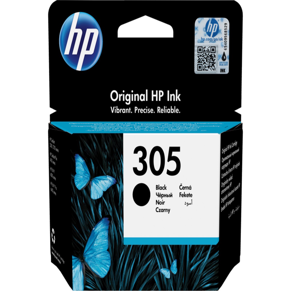 HP 305 sort blkpatron
