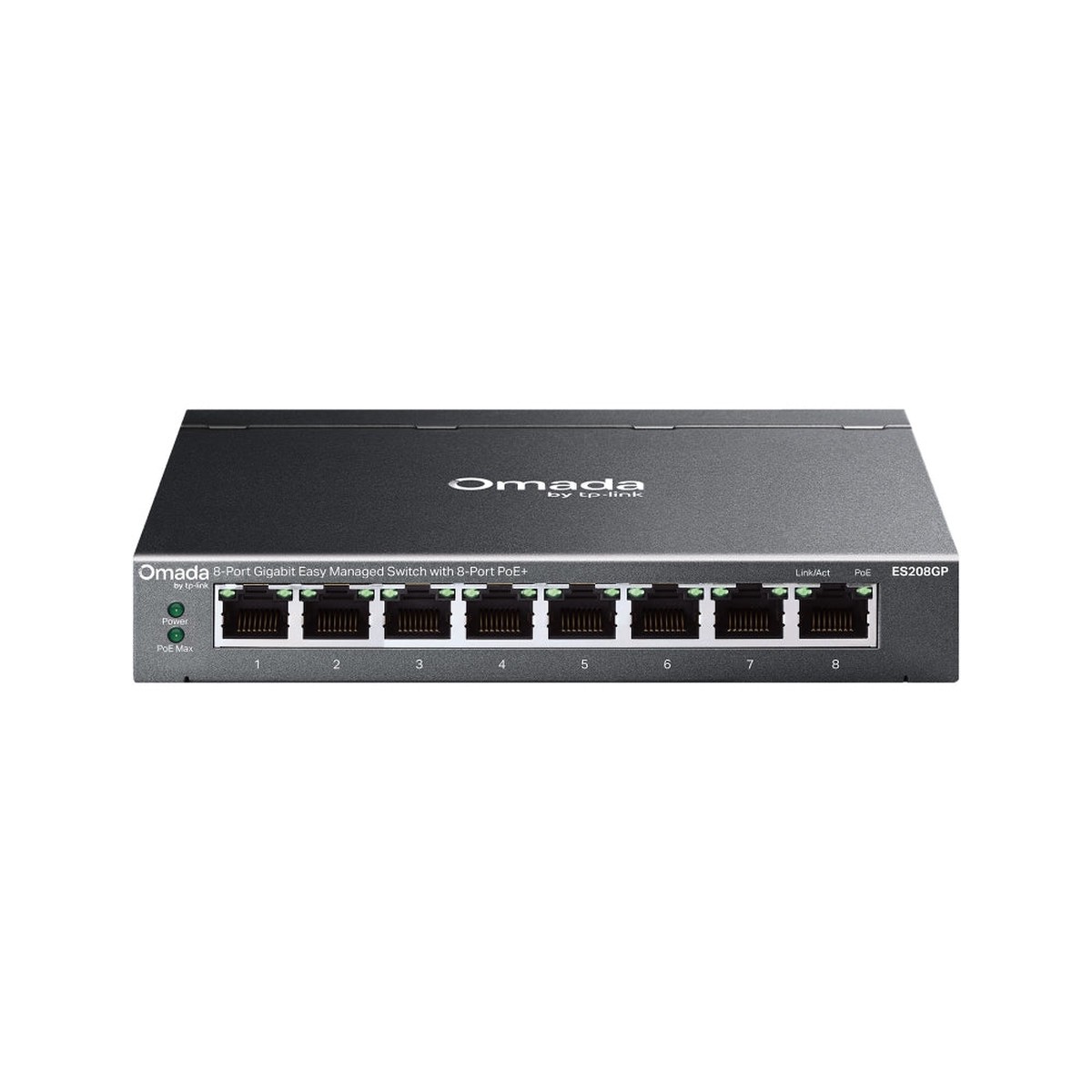 Omada ES208GP 8-Port Easy Managed Switch with 8-Port PoE+