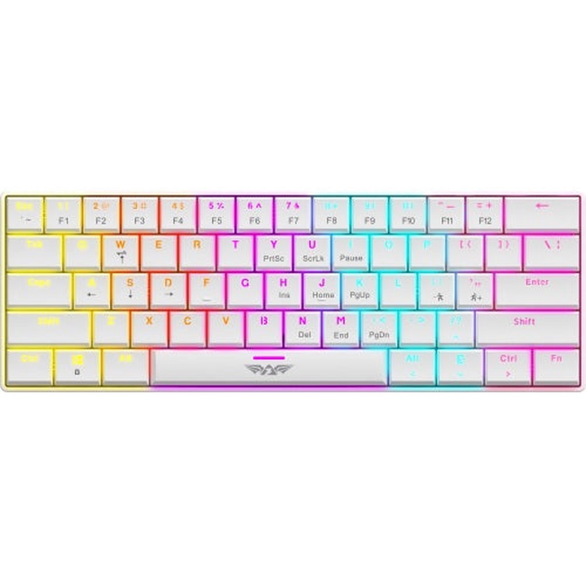 Armaggeddon SMK-1C Clicky Keyboard - White
