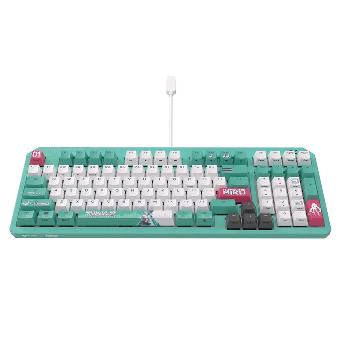 Asus TUF Gaming K3 Gen II Miku Keyboard Blue