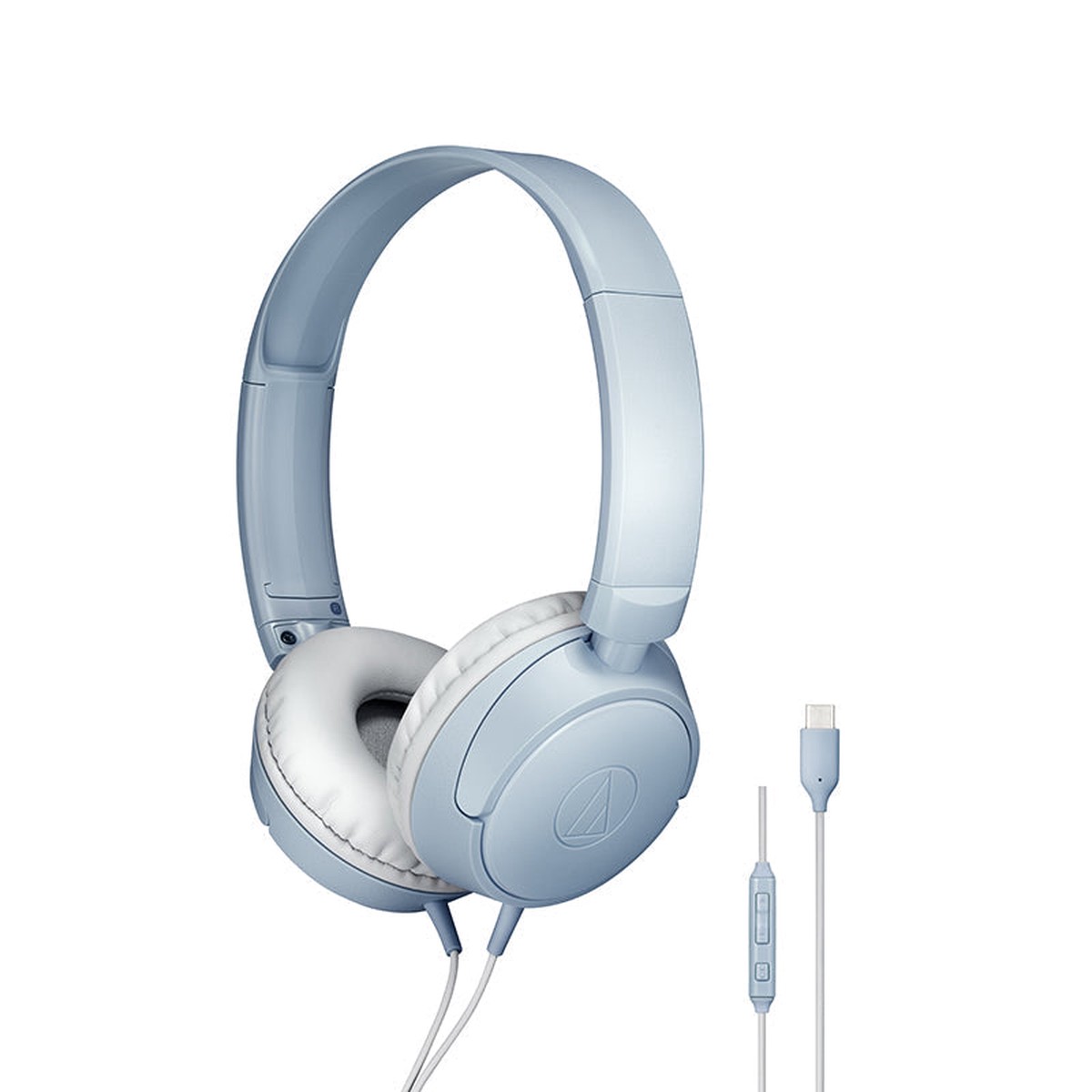 Audio-Technica ATH-S120C USB-C Headphone USB-C (Blue-Grey)