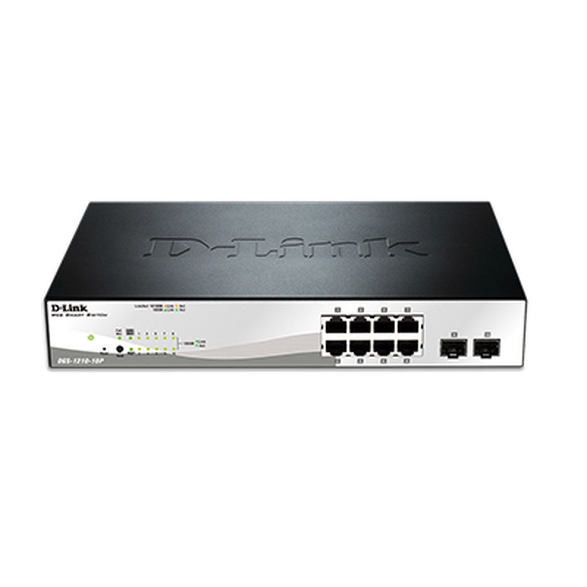 D-Link DGS-1210-10P 8-port UTP 802.3af & 802.3at PoE