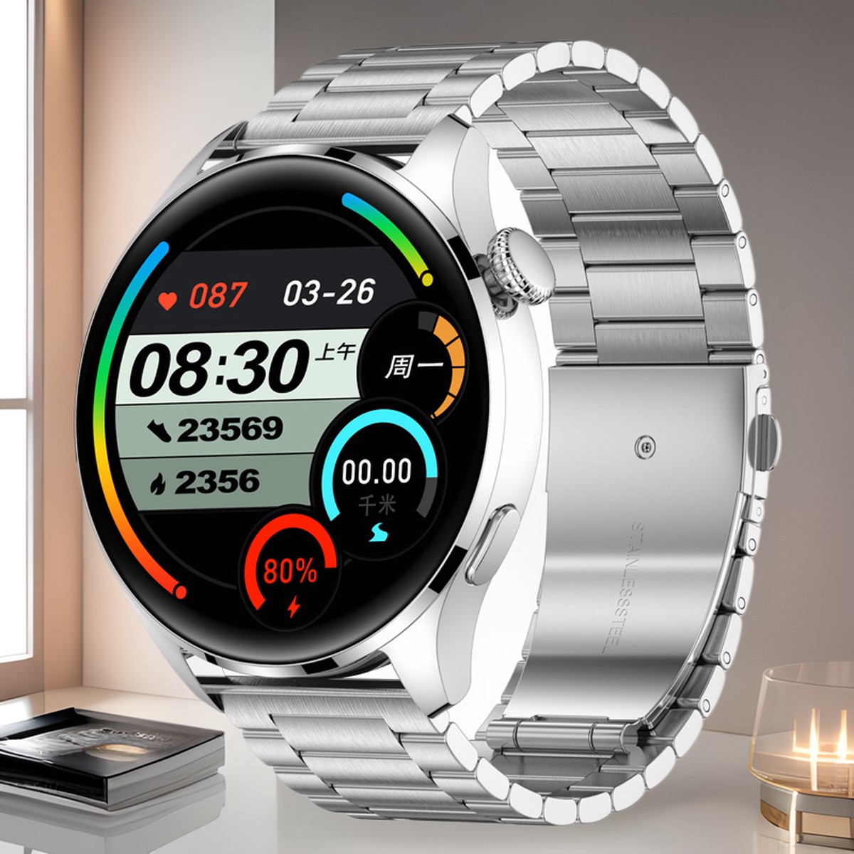 2024 Smartwatch with Blood Glucose Monitoring  Health Tracker