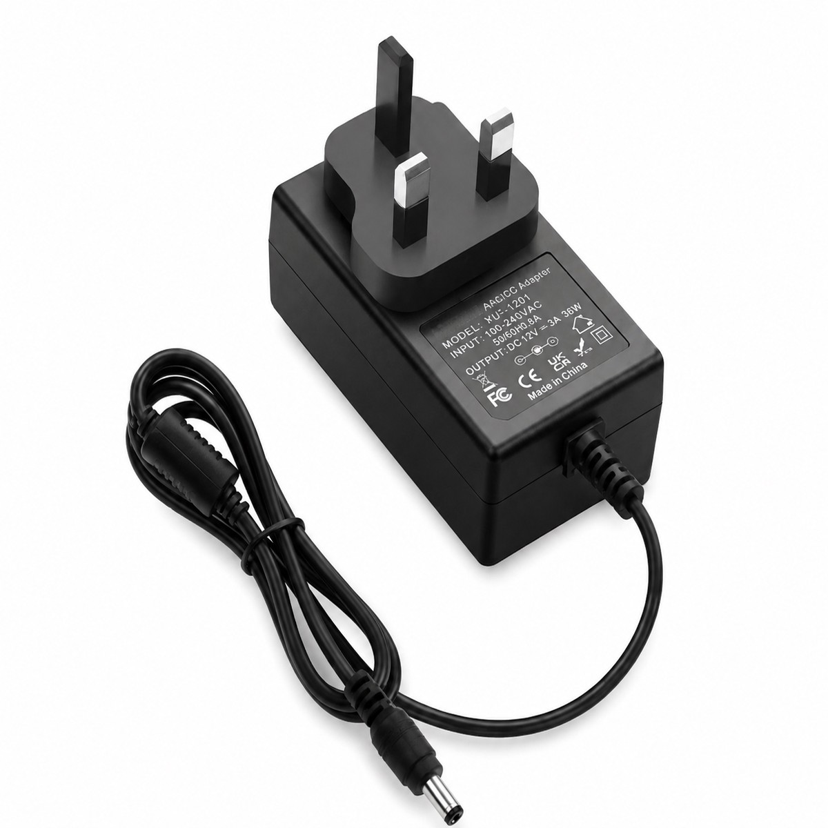12V 3A power adapter UK