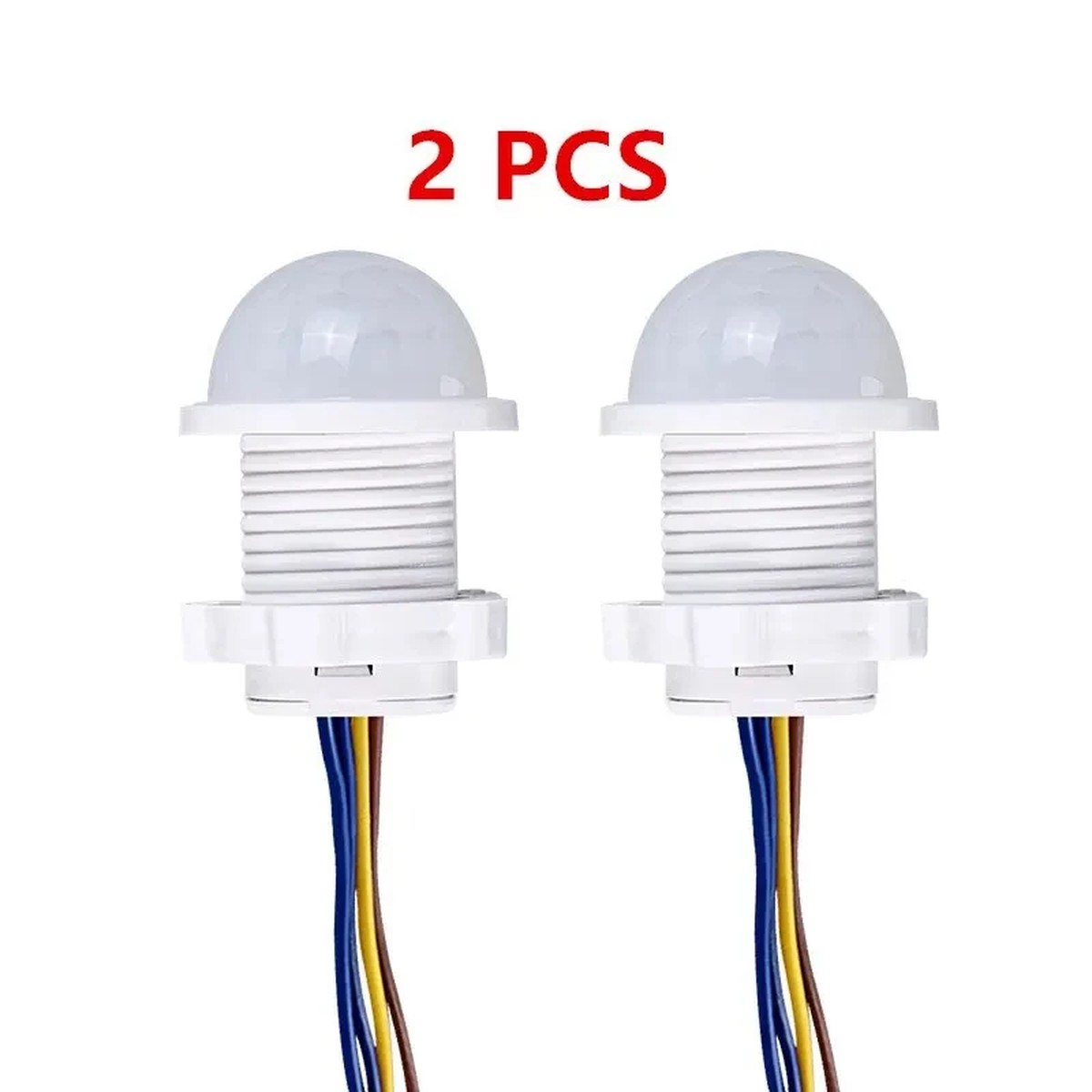 2PCS Smart PIR Sensor Detector Switch 110V 220V Human Body Infrared Auto On Off Light For LEDLamp CeilingLight Panel Lights