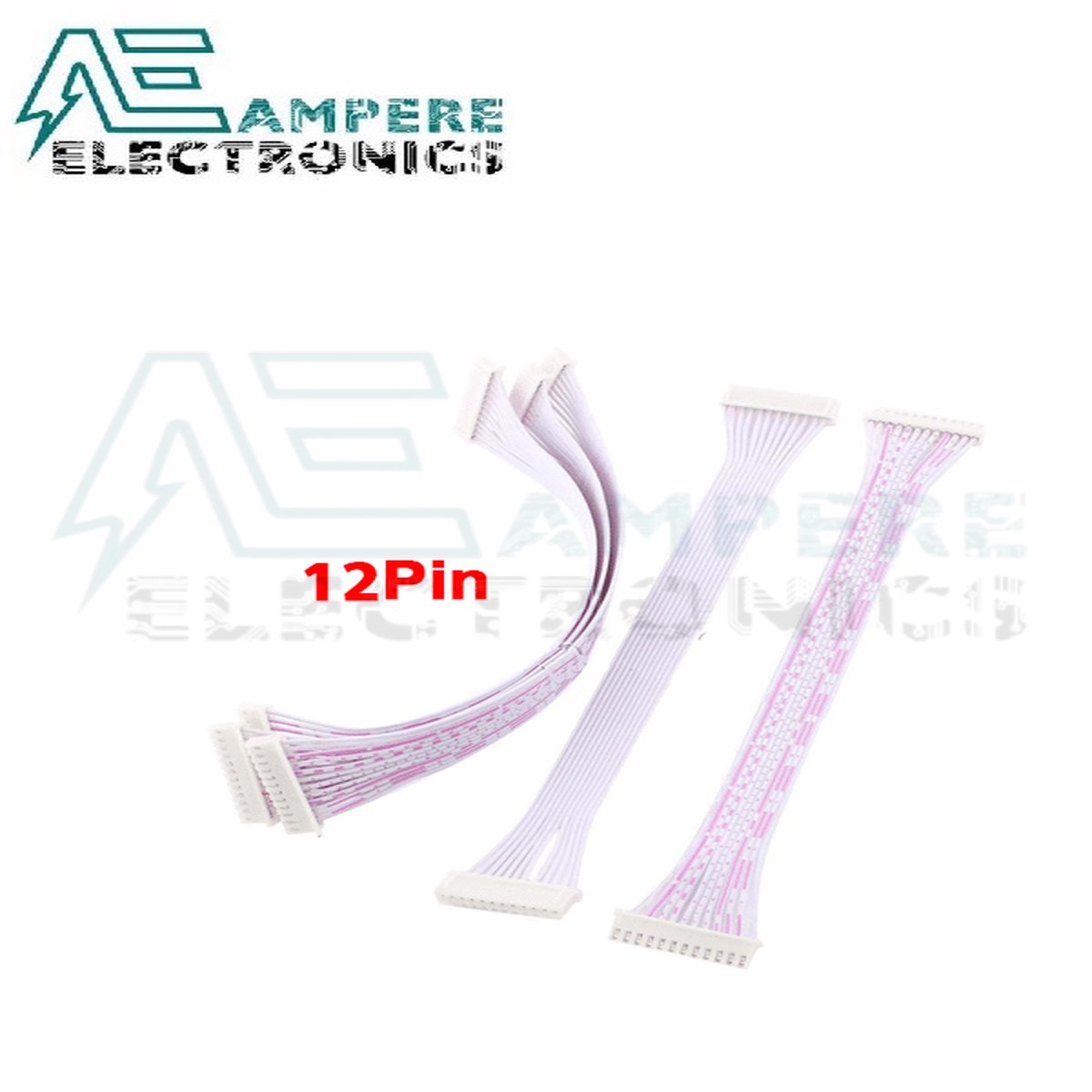 12Pin Xh2.54 JST Connector Female To Female With 300mm Wire