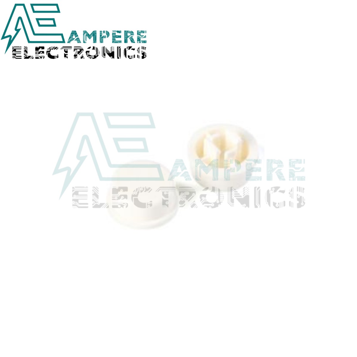 White Round Tactile Switch Cap